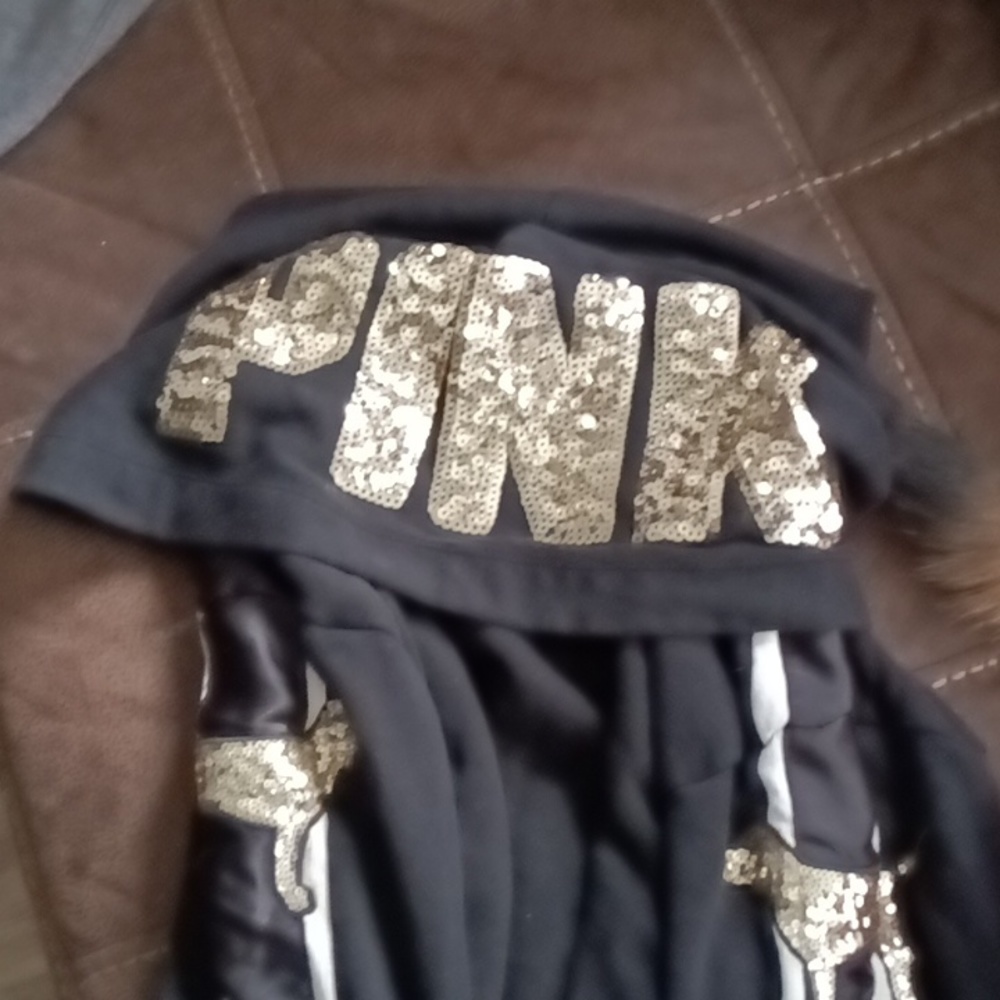 Pink hoodie